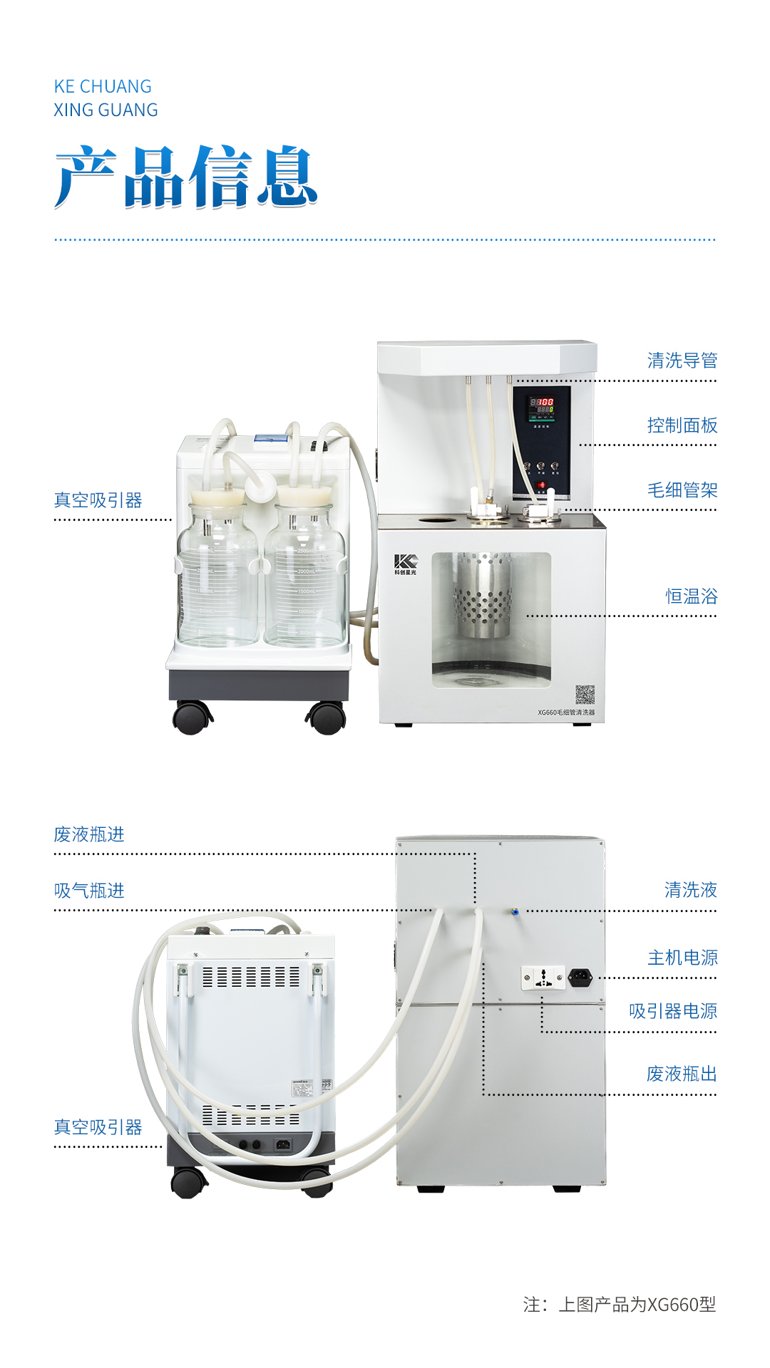 XG660 自动毛细管清洗器
